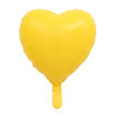 Picture of PASTEL YELLOW HEART FOIL BALLOON 18 INCH